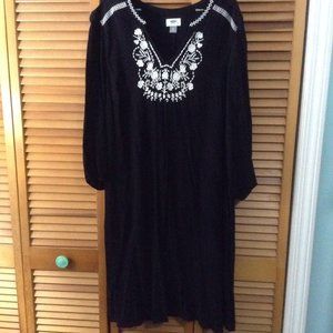 Black Boho Old Navy Dress